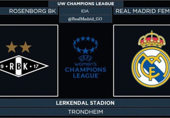 Real Madrid Club de Fútbol - Rosenborg BK Kvinner