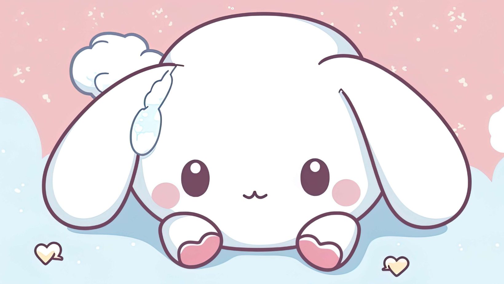 aesthetic:iwbfi5ucmgc= cinnamoroll wallpaper
