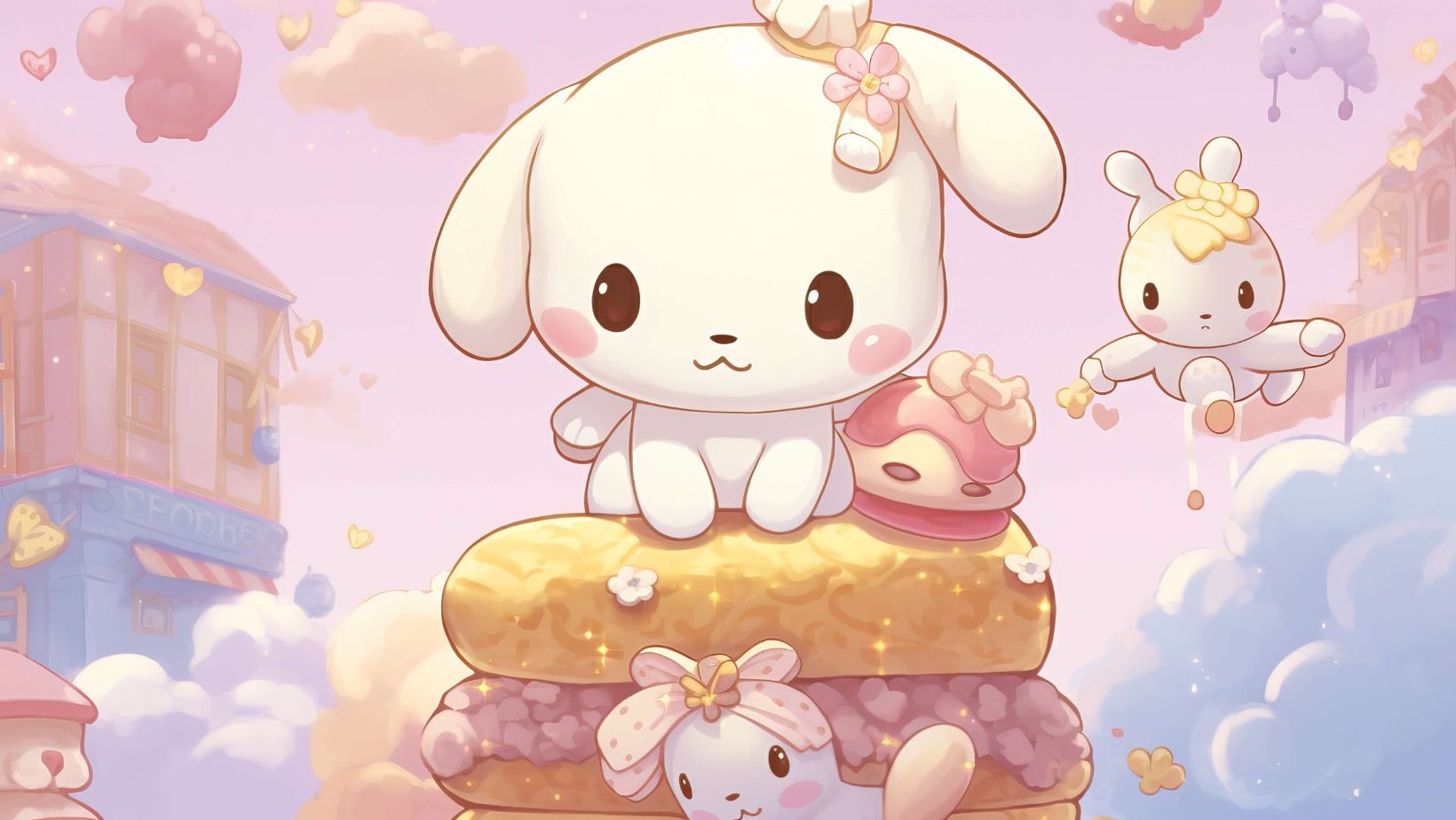 aesthetic:iwbfi5ucmgc= cinnamoroll wallpaper
