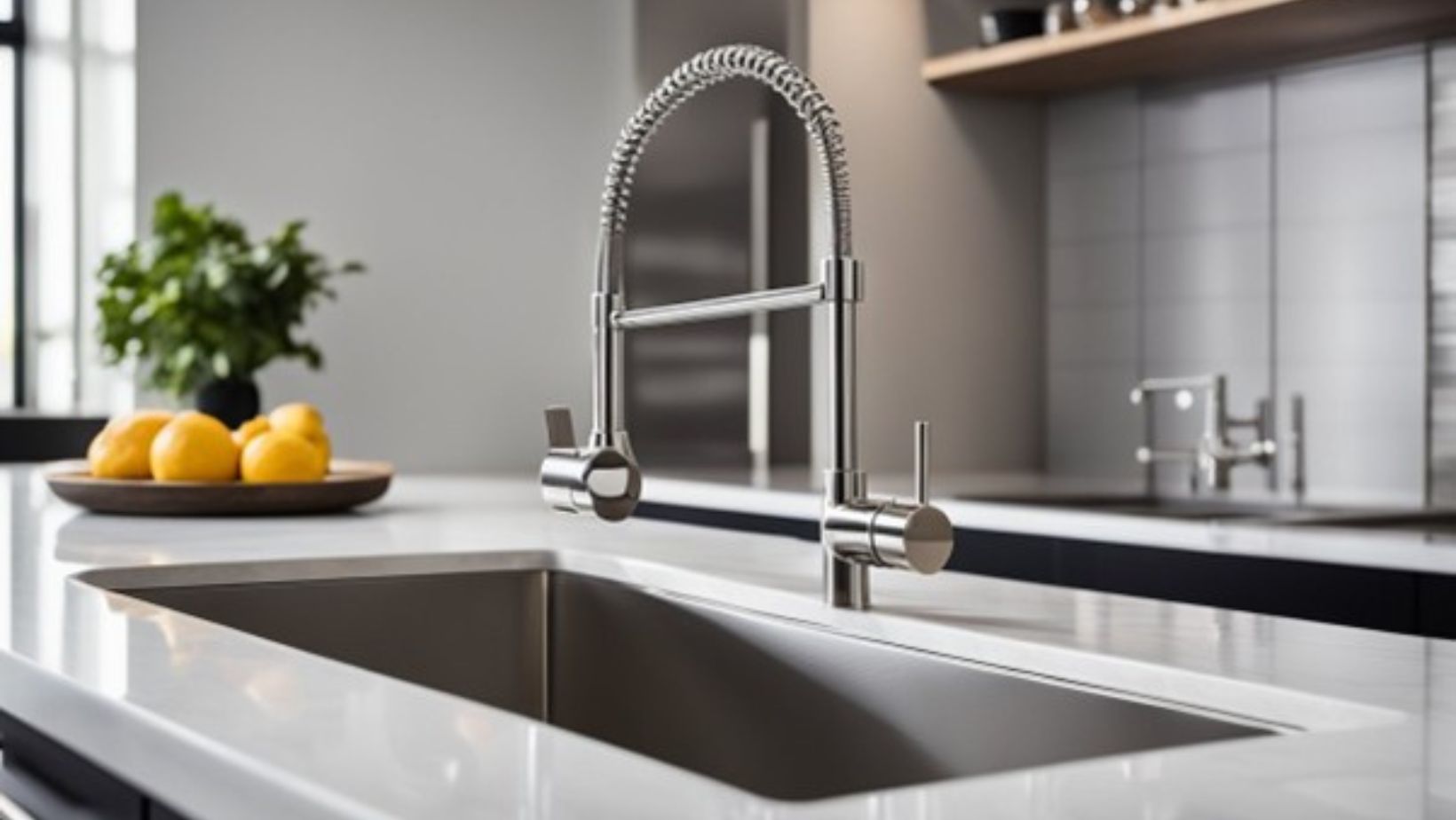 Plumbing upgrades for a modern kitchen makeover