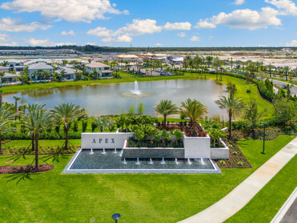 One of Itzhak Ezratti's and GL Homes' luxury communities, Apex.