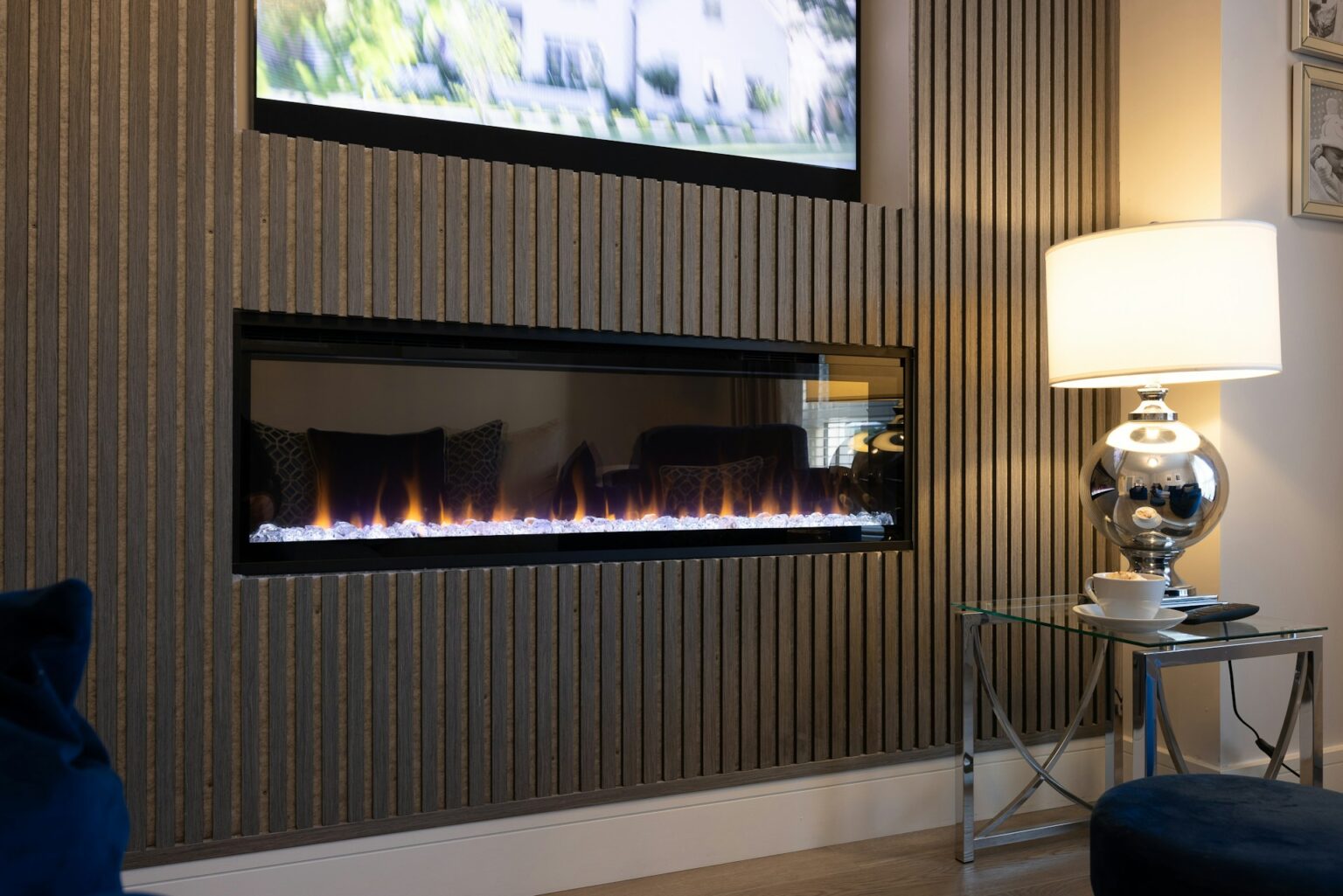 Wall panelling in modern home design