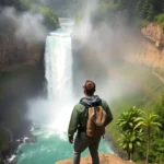what happens if you fall into follheur waterfall
