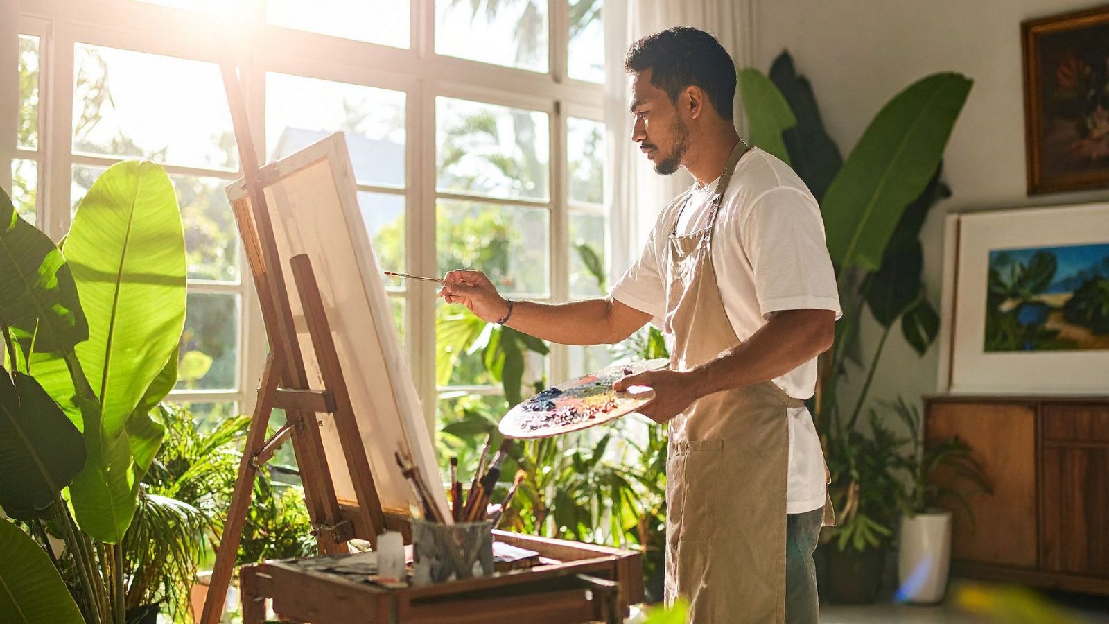 Canvas painting a classic choice to elevate your home decor