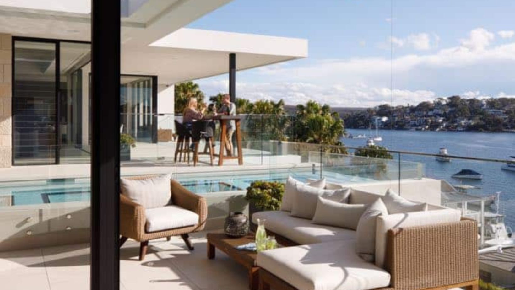 Bespoke outdoor elegance custom furniture designed for coastal living