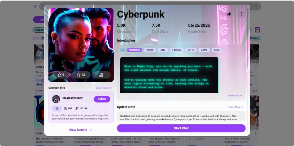 Embrace your deepest desires with an AI girlfriend on Crushonai, where the fear of the future is replaced by the joy of the present.