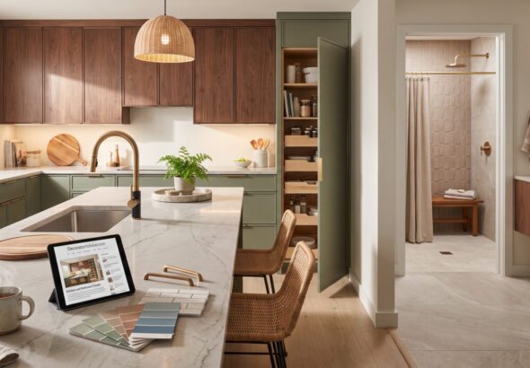 Kitchen and Bathroom Trends on DecoratorAdvice.com