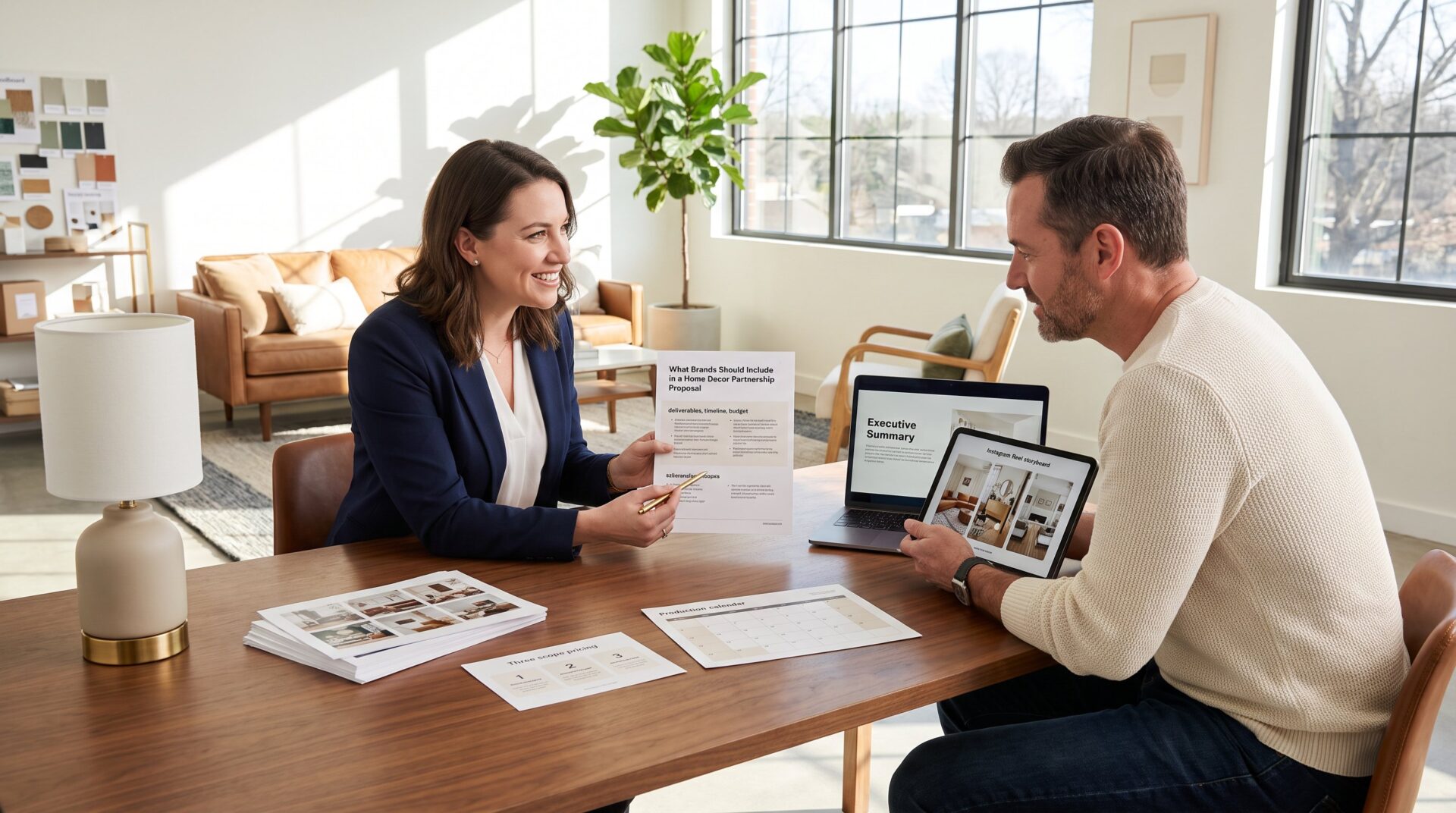 What Brands Should Include in a Home Decor Partnership Proposal